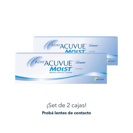 Promo 2 cajas:  1-Day Acuvue Moist