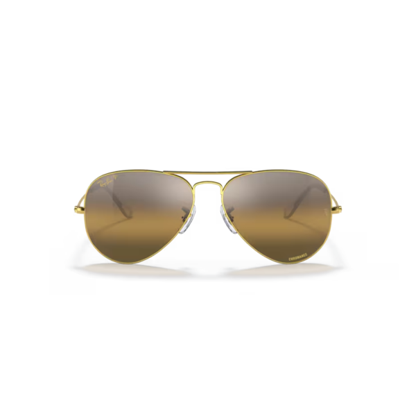Ray Ban Aviator Chromance 3625 9196/G5 55 2P