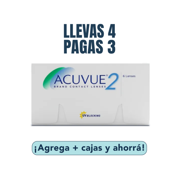Acuvue 2 - Miopía e Hipermetropía