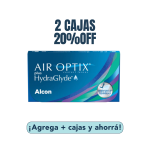 Air Optix Plus con Hydraglyde - Miopía e Hipermetropía