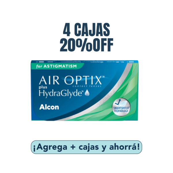 Air Optix Plus con Hydraglyde - Astigmatismo