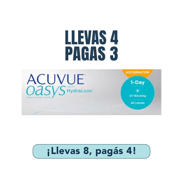 Acuvue Oasys 1-Day - Astigmatismo