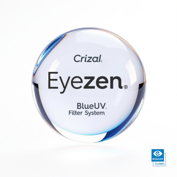 Essilor® Eyezen®1.50 + Crizal® Prevencia™ + Blue UV™ Filter System