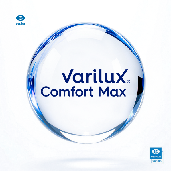 Essilor® Varilux® Comfort Max 1.50 + Crizal® Prevencia™ + Blue UV™ Filter System