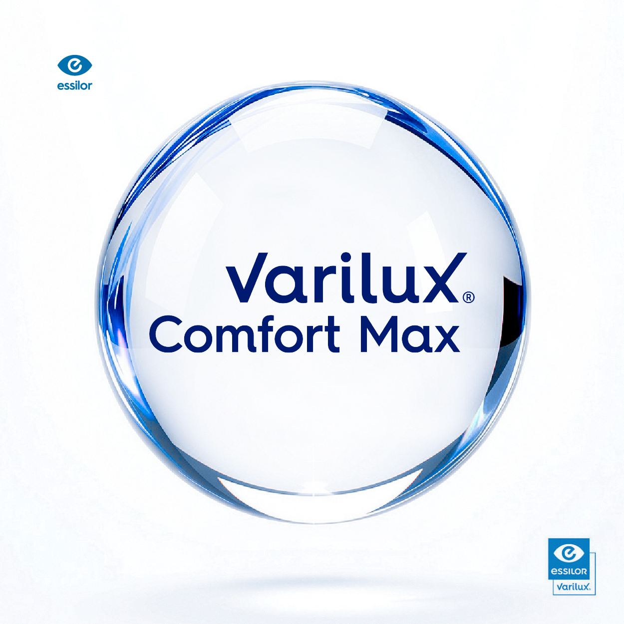 VLUXCOMF_1 Essilor® Varilux® Comfort Max 1.50 + Crizal® Prevencia™ + Blue UV™ Filter System - Image 1